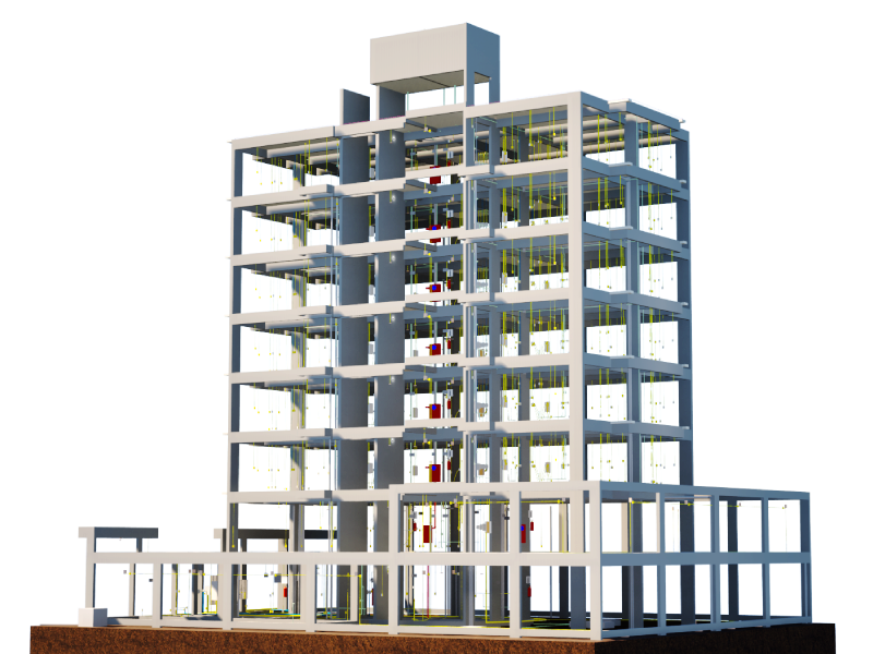 Plenum BIM — modelagem e compatibilização